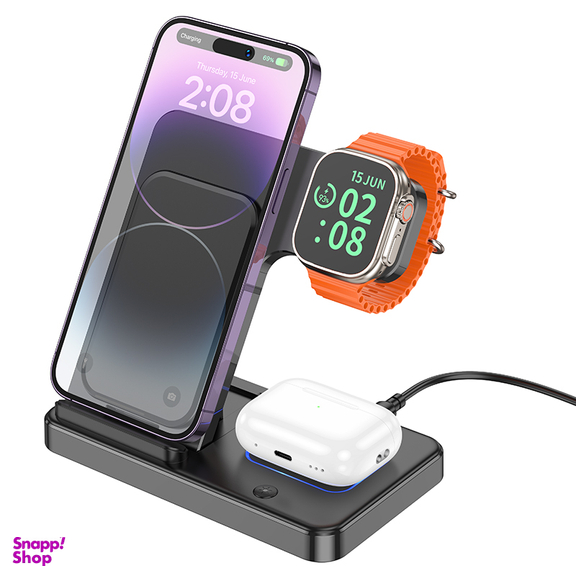 داک شارژر مغناطیسی 15 وات بروفون مدل BQ26 USB-C