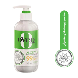کرم مرطوب کننده اوک شاین مدل آلوئه ورا حجم 400 میلی لیتر