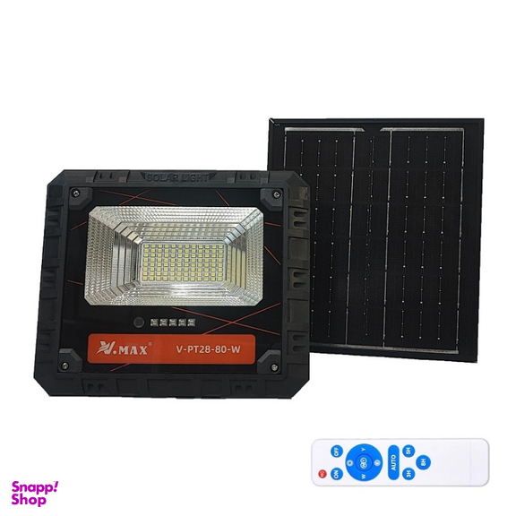 پروژکتور 80 وات خورشیدی وی مکس مدل V-PT28-80-W