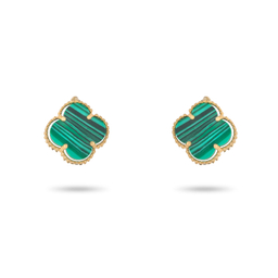گوشواره طلا 18 عیار زنانه میلی گالری طرح ونکلیف کد MT1515