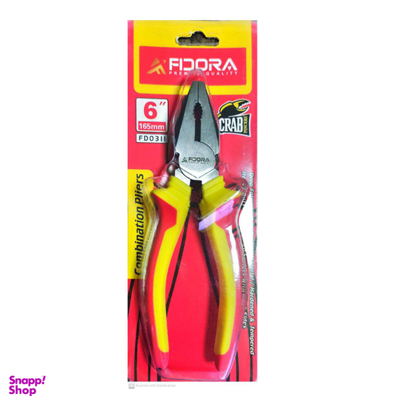 انبر دست فیدورا مدل 165MM کد FD0311 سایز 6