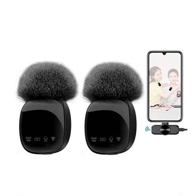 میکروفون بی سیم یقه ای دو کاربر مدل Boss R8 Wireless Microphone