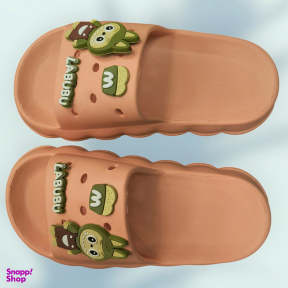 دمپایی زنانه زیتون مدل ویدا لبوبو ویانزا رنگ کالباسی