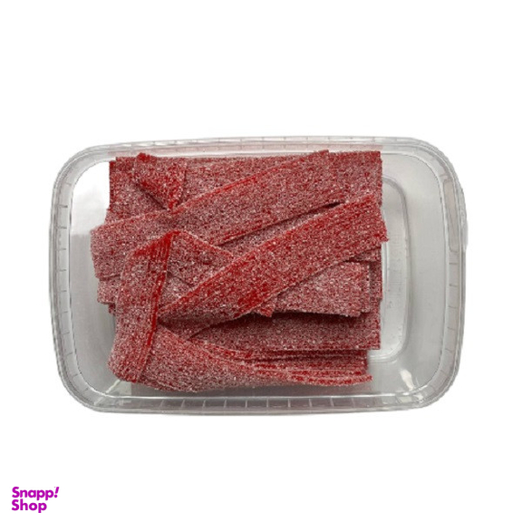 پاستیل نواری با طعم توت فرنگی مارابو وزن 900 گرم