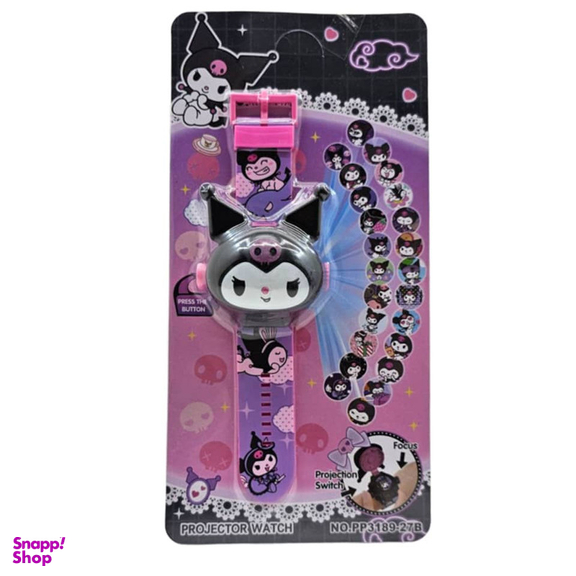 ساعت مچی دیجیتال بچگانه مدل کرومی کارتونی پروژکتوری