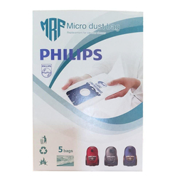 کیسه جاروبرقی آاگ مدل FC 8442 میکرو فیلتر 5لایه مناسب جاروبرقی فیلیپس بسته 5 عددی