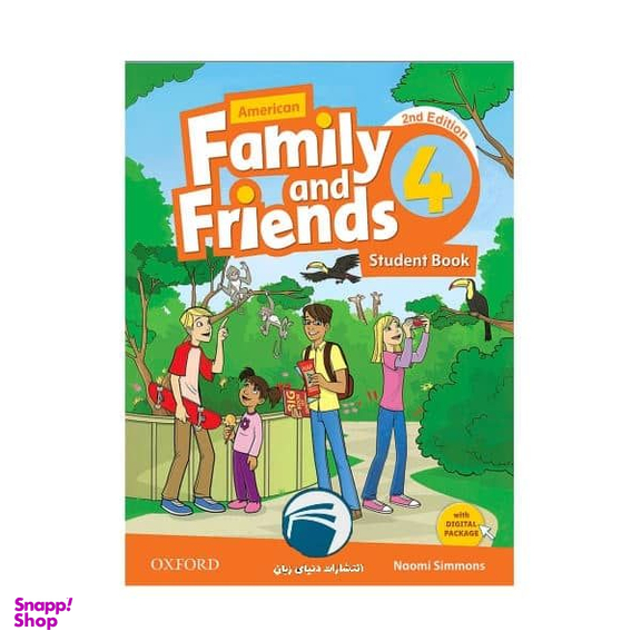 کتاب American Family and Friends 4 Second Edition اثر Naomi Simmons انتشارات دنیای زبان