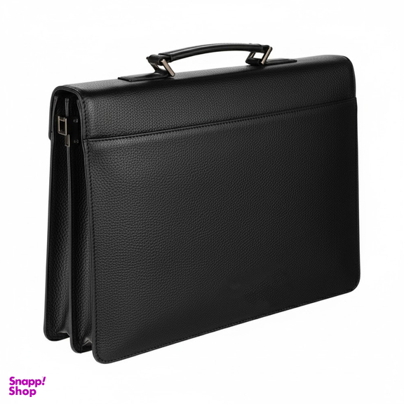 کیف اداری مردانه چرم مشهد مدل A5607-001-01 دارای 4 محفظه