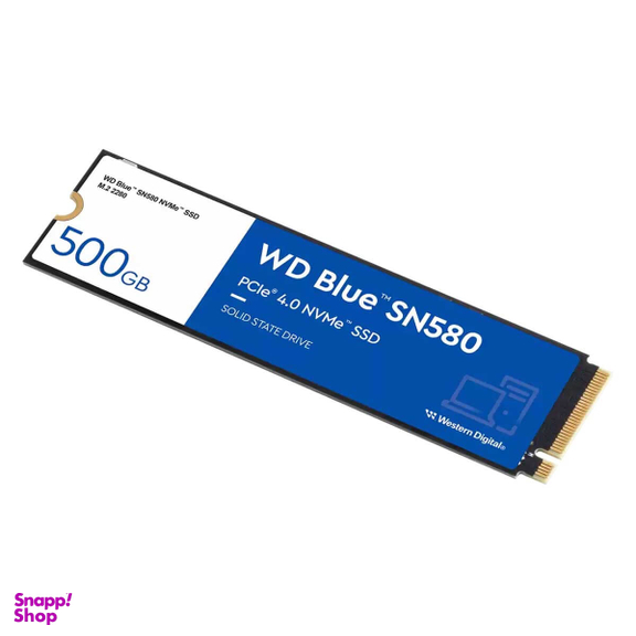 حافظه SSD اینترنال وسترن دیجیتال WD Blue SN580 ظرفیت 500 گیگابایت