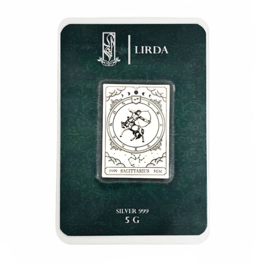 شمش نقره لیردا مدل نماد ماه آذر