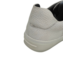 کفش طبی مردانه چرم ریباری مدل P2 رنگ سفید