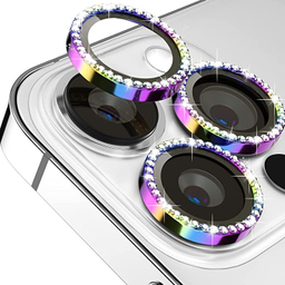 محافظ لنز دوربین گرین مدل Diamond مناسب برای گوشی موبایل اپل iphone 14 Pro Max / 14 Pro