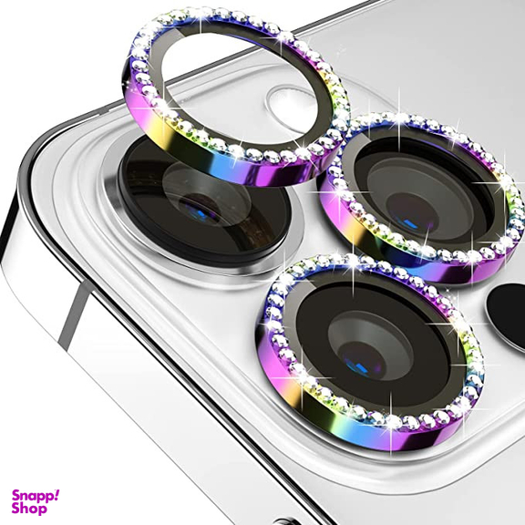 محافظ لنز دوربین گرین مدل Diamond مناسب برای گوشی موبایل اپل iphone 14 Pro Max / 14 Pro
