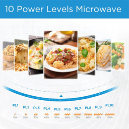 مایکروویو 25 لیتری لمسی میدیا مدل MIDEA EM925A2GU-SL