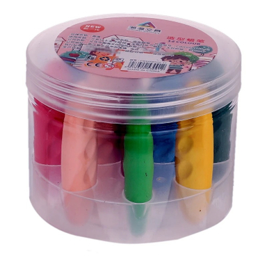 مداد شمعی 12 رنگ مدل بادامی