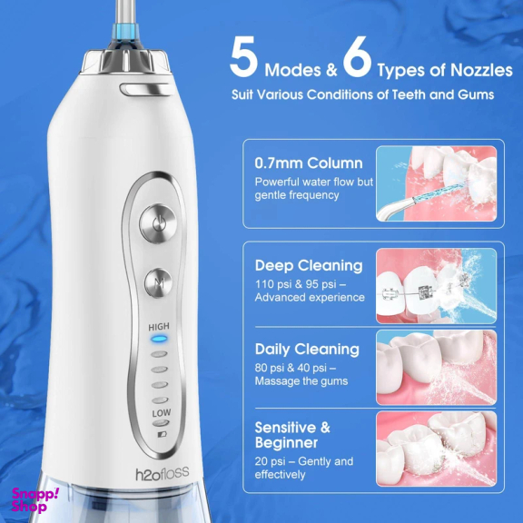دستگاه شستشوی دهان و دندان مدل H2o floss Water Dental Flosse