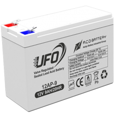 باتری UPS ضد اشتعال یوفو 9 آمپر کد AP