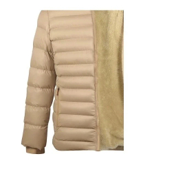 کاپشن مردانه سارزی طرح کلمبیا کد 18416159 رنگ کرم