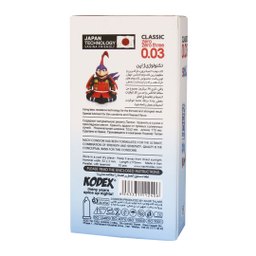کاندوم ناچ کدکس مدل Classic 0.03 بسته 12 عددی