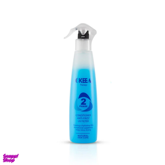 اسپری مو اکیا مدل دو فاز آبی حجم 300 میلی لیتر