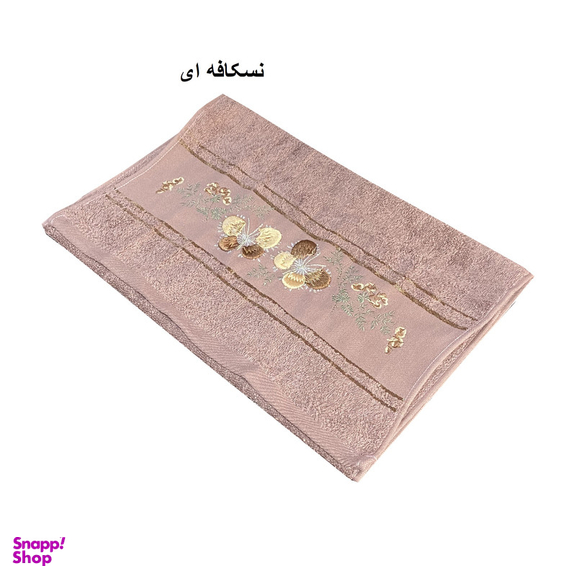 حوله دستی ماندگار مدل GOL119 سایز 40×75 سانتی متر