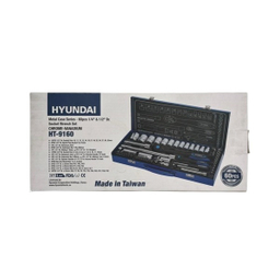 آچار بکس هیوندای مدل HT9160 مجموعه 60 عددی