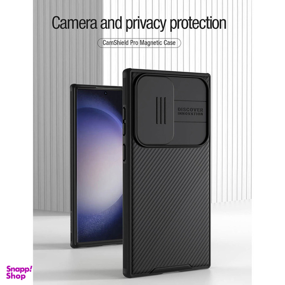 کاور نیلکین مدل CamShield Pro Magnetic مناسب برای گوشی موبایل سامسونگ Galaxy S23 Ultra