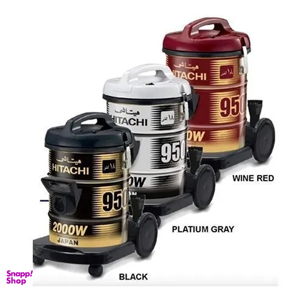جاروبرقی سطلی هیتاچی مدل CV-950F گنجایش 18 لیتر