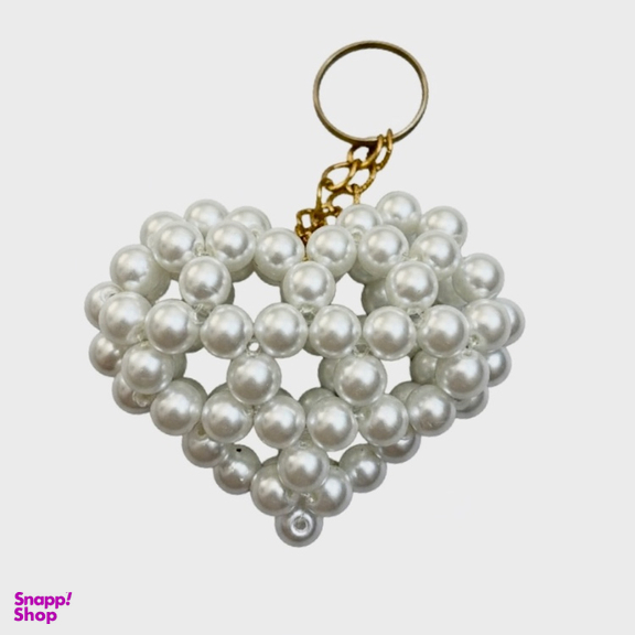 جاکلیدی طرح قلب مرواریدی کد 321