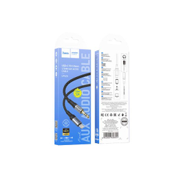 کابل تبدیل USB-C به جک 3.5 میلی متری هوکو مدل UPA26 طول 1 متر