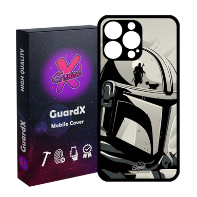 کاور گارد ایکس طرح Mandalorian مدل Glass10502 مناسب برای گوشی موبایل اپل iPhone 14 Pro Max