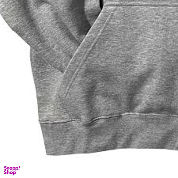 هودی کد H302 طرح alo رنگ طوسی