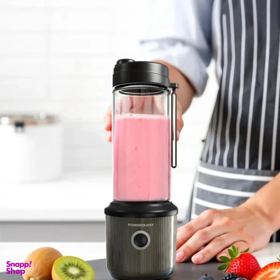 شیکر شارژی پاورولوجی مدل PSM013BK گنجایش 0.45 لیتر