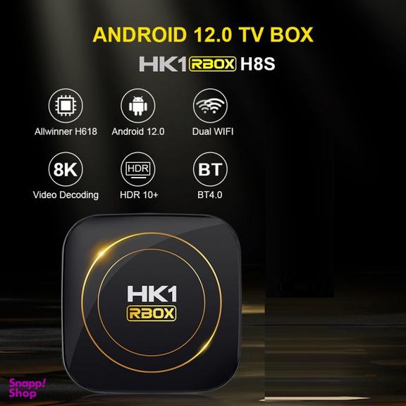 اندروید باکس اچ‌ کی وان مدل RBOX-H8S 4/64GB
