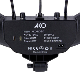 رینگ لایت ۲۲ اینچ آکو مدل Ako RGB-2
