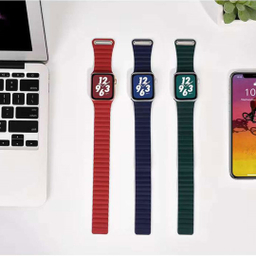 بند اپل واچ کوتتسی مدل W7 WH5206-BK مناسب اپل واچ سری 1/2/3/4/5 سایز 42 و 44 میلی‌ متری