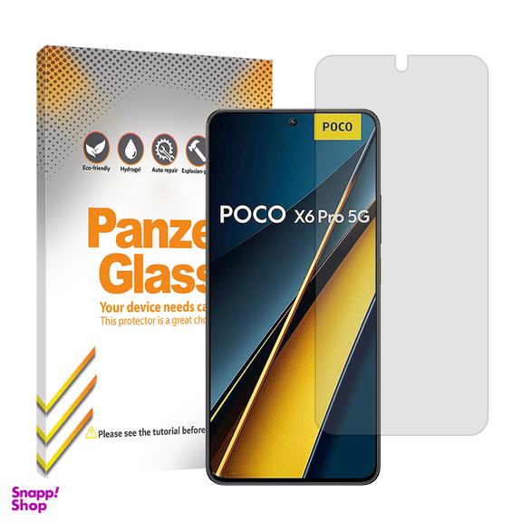 محافظ صفحه نمایش شفاف پنزر گلس مدل Resistant مناسب گوشی موبایل شیائومی Poco X6 Pro