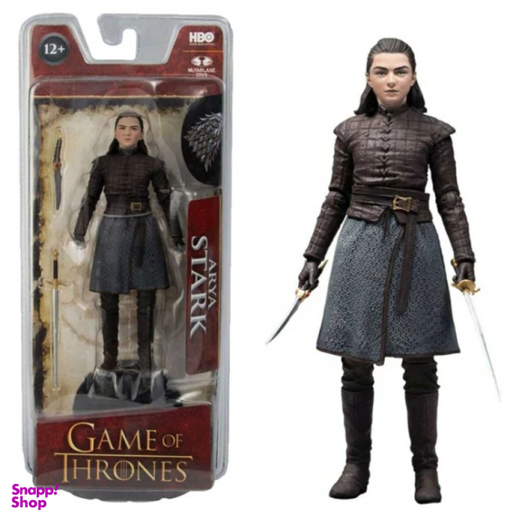 اکشن فیگور مک فارلین آریا استارک طرح بازی تاج و تخت سری Game of Thrones Arya Stark