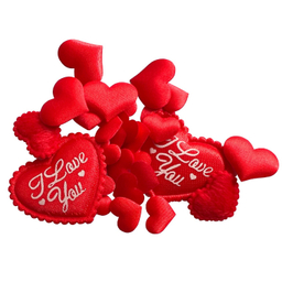 قلب تزئینی طرح میکس مجموعه 50 عددی