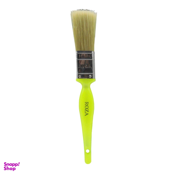 قلم مو نقاشی رزا مدل پلاستیکی کد YP-ROGHANI-57MM/1INCH سایز 1 اینچ