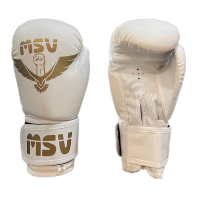 دستکش بوکس مدل MSV رنگ سفید