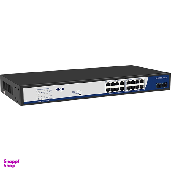 سوئیچ 16 پورت اچ آر یو آی مدل HR901-AFG-162S-300