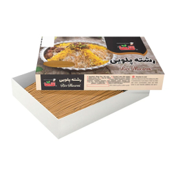 رشته پلویی گلها وزن 340 گرم بسته بندی جعبه