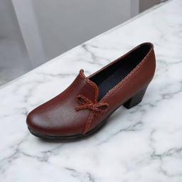 کفش رسمی زنانه کد 832 رنگ قهوه‌ای