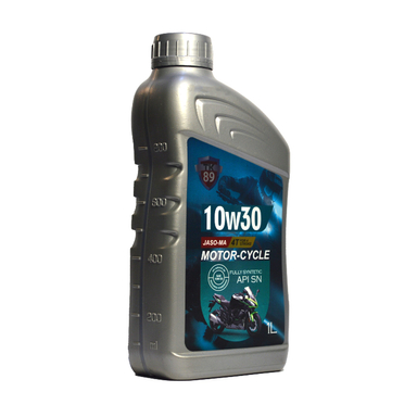 روغن موتور موتورسیکلت TK89 مدل 10W30 SN حجم 1 لیتر