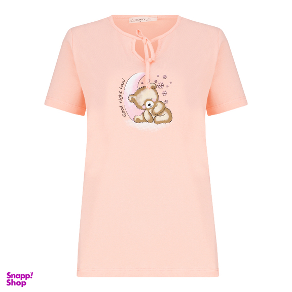 ست تیشرت شلوار کد 1022/1 رنگ گلبهی