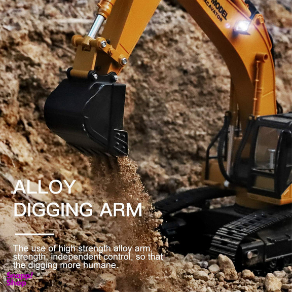 ماشین بازی کنترلی دبلیو ال تویز مدل 16800 RC Excavator