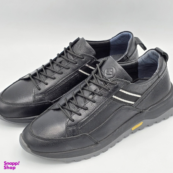 کفش راحتی مردانه شمس کد 1738 رنگ مشکی