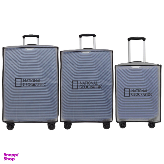 کاور چمدان نشنال جئوگرافیک مدل NG MT مجموعه 3 عددی
