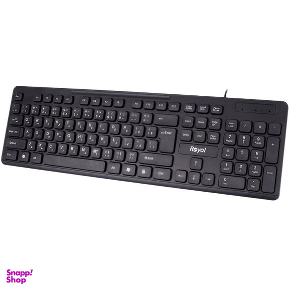کیبورد با سیم رویال مدل R-K269